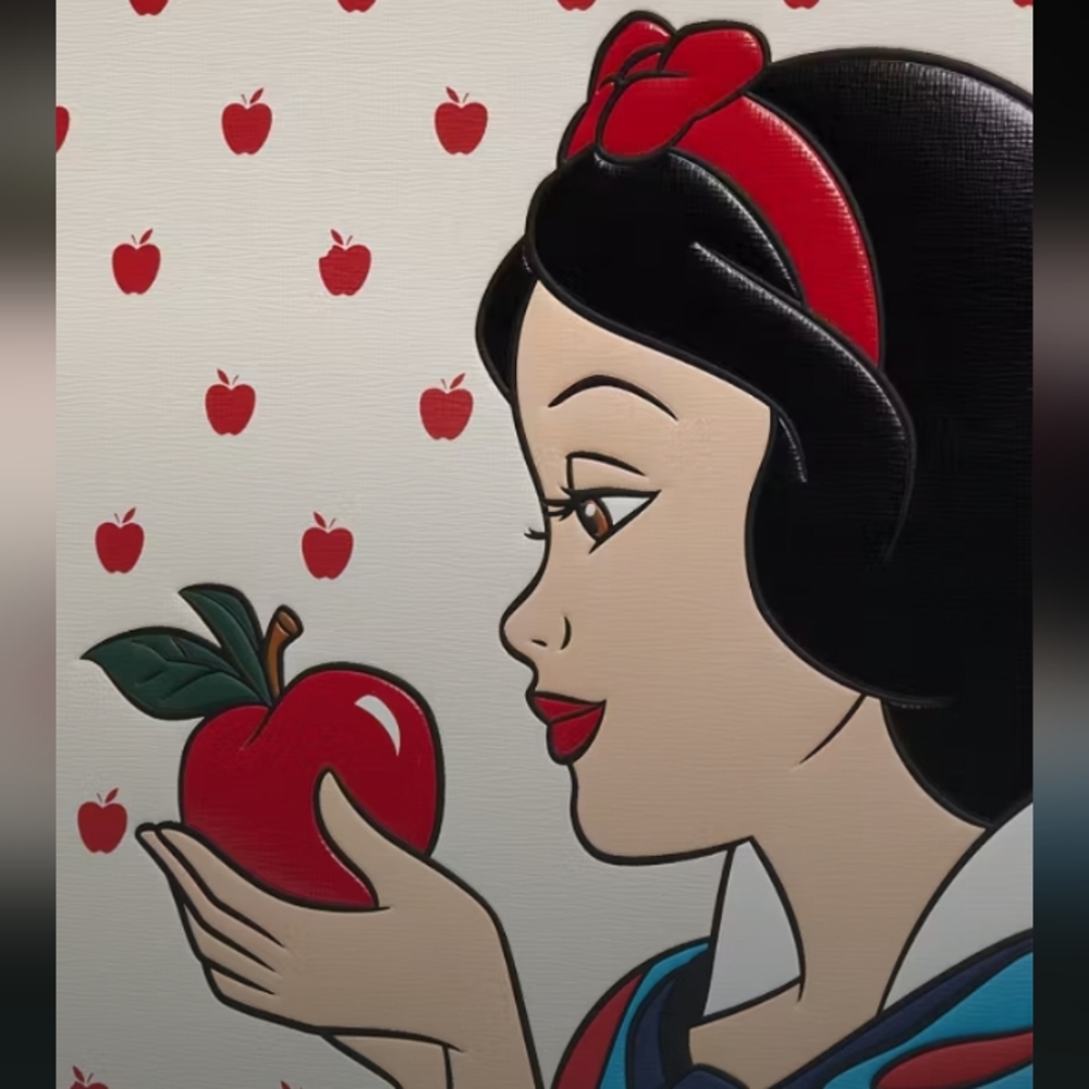 Disney X Kate Spade New York " Snow White " 🍎 Waverly Tote Bag ❤️ - Picture 6 of 11